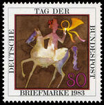 West Germany 1983 Stamp Day unmounted mint.