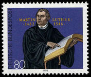 West Germany 1983 Martin Luther unmounted mint.