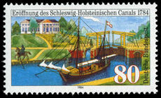 West Germany 1984 Schleswig-Holstein Canal unmounted mint.