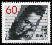 West Germany 1985 Egon Erwin Kisch unmounted mint.