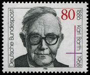 West Germany 1986 Karl Barth unmounted mint.