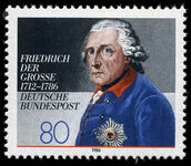 West Germany 1986 Frederick The Great unmounted mint.