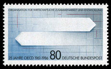 West Germany 1986 Oecd unmounted mint.