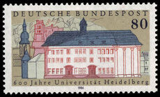 West Germany 1986 Heidelberg University unmounted mint.
