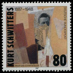 West Germany 1987 Karl Schwitters unmounted mint.