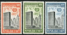 Haiti 1960 UNO set lightly mounted mint.