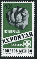 Mexico 1974 Promotion Of Exports unmounted mint.