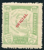 Paraguay 1935 1p50 official unmounted mint.
