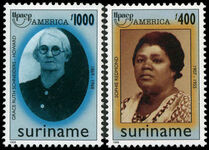 Surinam 1998 UPAEP Famous Women unmounted mint.